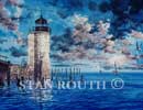 Manchac Louisiana Lighthouse Art Print