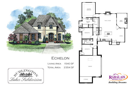 Rabalais Homes Echelon Flyer