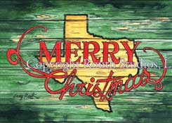 Texas State Christmas Card